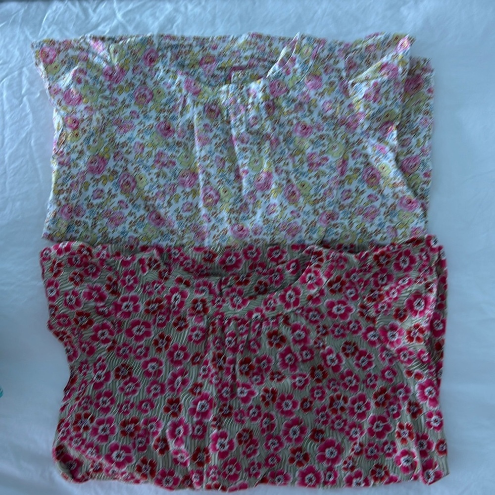 Lots of 2 Bonpoint size 10 cotton shirts